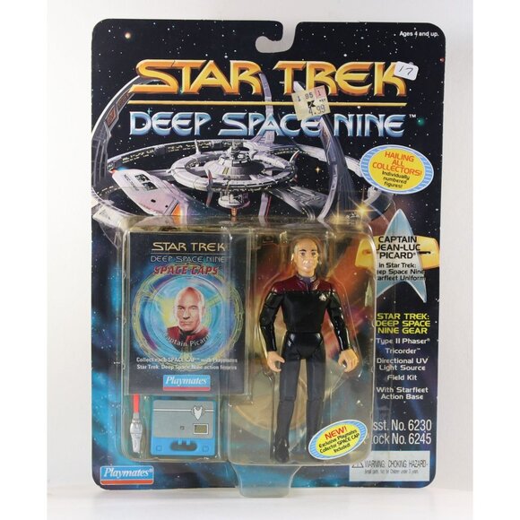 Star Trek Deep Space Nine Captain Jean-Luc Picard Action Figure 1994 6245 - Picture 1 of 7